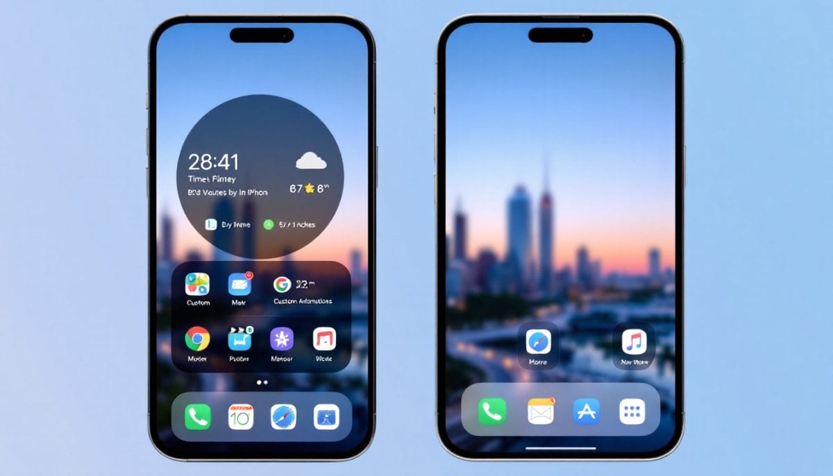 découvrez la nouvelle fonctionnalité d'ios 18 qui vous permet de masquer le nom des applications et des widgets sur votre écran d'accueil. personnalisez l'apparence de votre smartphone pour une interface plus épurée et esthétique.