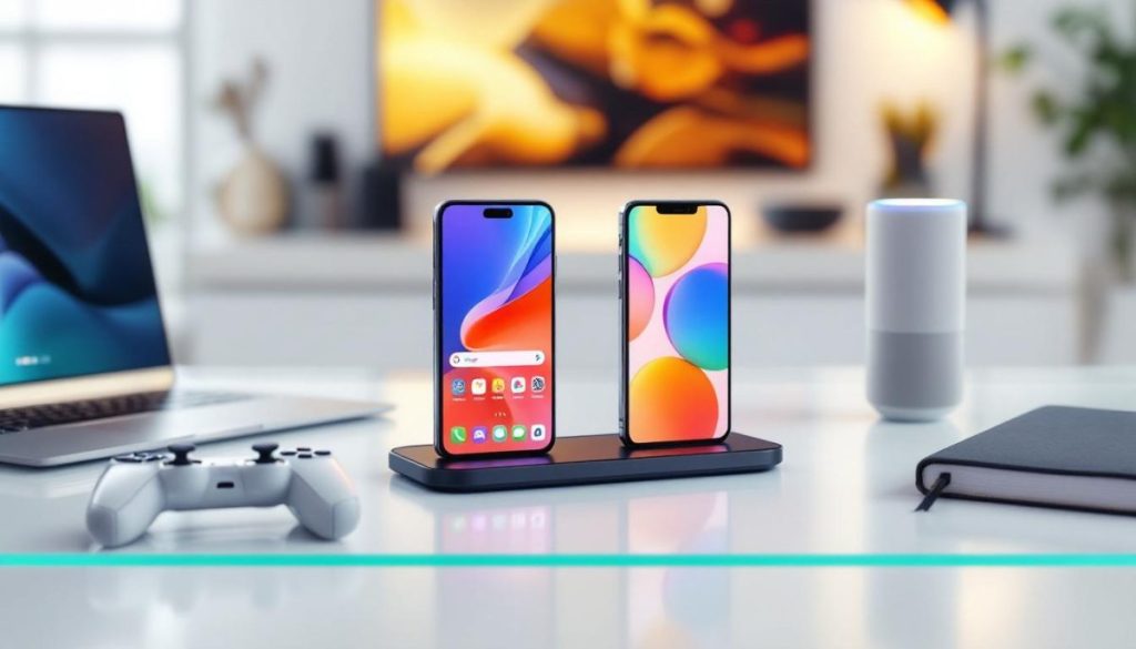 découvrez les caractéristiques des smartphones android et iphone en 2025 pour déterminer lequel s'adapte le mieux à votre style de vie. que vous soyez un professionnel, un amateur de jeux ou un passionné de photographie, trouvez le smartphone idéal pour vous.