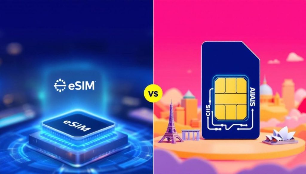 découvrez les différences entre l'esim et la sim physique, et trouvez l'option parfaite pour vos voyages. apprenez comment ces technologies peuvent améliorer votre expérience de connectivité à l'étranger et vous faciliter la vie en tant que globe-trotteur.