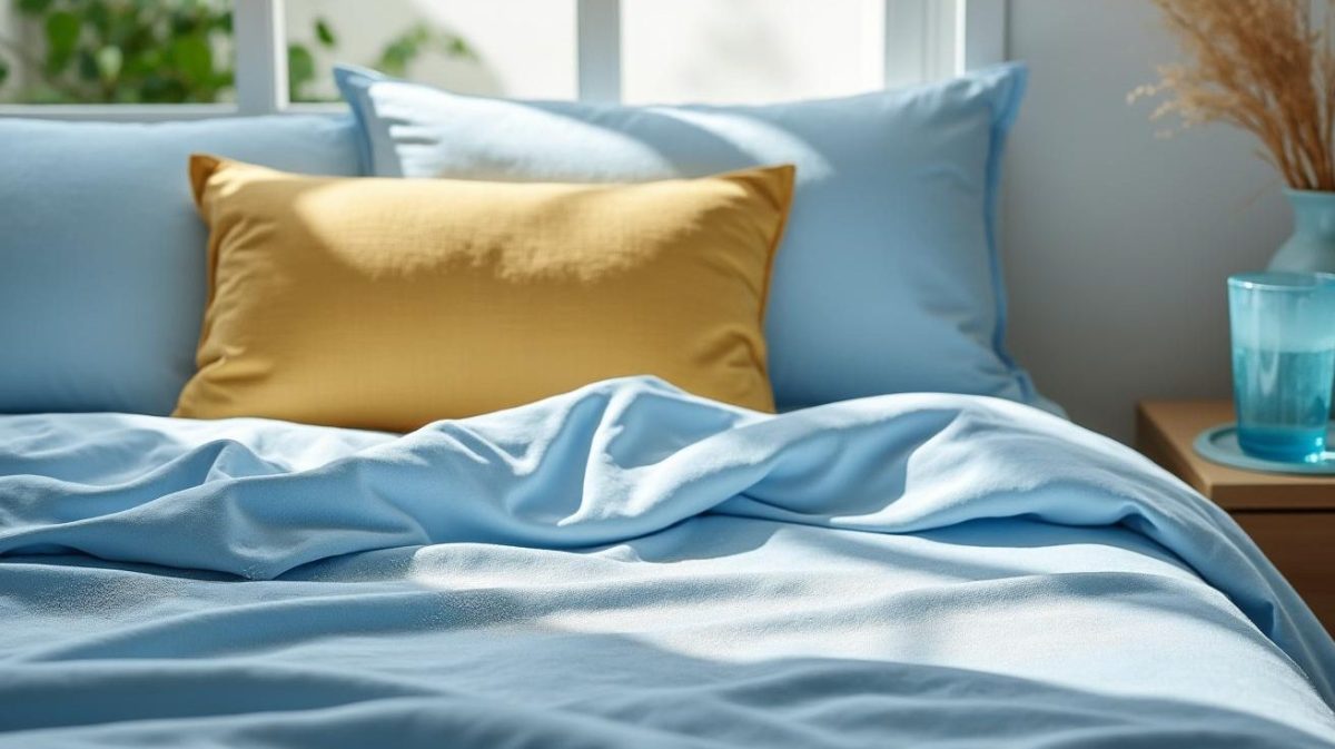 découvrez l’astuce étonnante d’une femme qui utilise du talc pour bébé entre ses draps en été afin de rendre ses nuits caniculaires plus confortables et fraîches. essayez cette méthode simple pour mieux dormir durant la chaleur estivale !